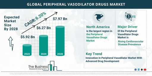 Peripheral Vasodilator Drugs Market Report 2024: Market Size, Drivers, And Trends