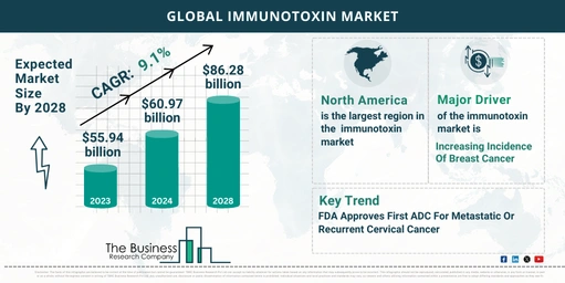 Key Insights On The Immunotoxin Market 2024 – Size, Driver, And Major Players