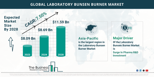 Global Laboratory Bunsen Burner Market Report 2024: Size, Drivers, And Top Segments