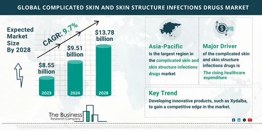 Global Complicated Skin And Skin Structure Infections Drugs Market