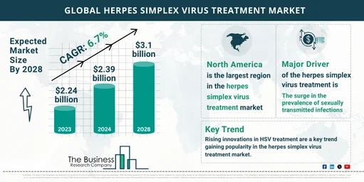 2024 Herpes Simplex Virus Treatment Market Analysis: Market Size, Key Drivers, and Segment Insights