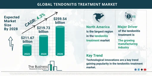 Tendonitis Treatment Market Overview 2024: Size, Growth Drivers, and Major Segments