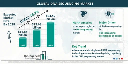 DNA Sequencing Market Forecast 2024-2033: Anticipated Size and Growth Trends