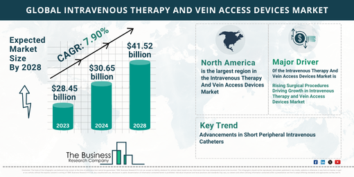 Comprehensive Intravenous Therapy And Vein Access Devices Market Analysis 2024: Size, Share, And Key Trends