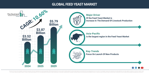 Growth, Trends, and Opportunities in the Feed Yeast Market: Key Insights for the Next Decade