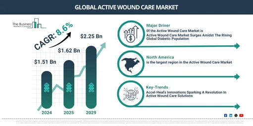 Global active wound care Market