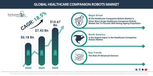 Analyzing the Future of Healthcare Companion Robots Market Dynamics 2025-2034: Growth Rate, Trends, and Major Opportunities