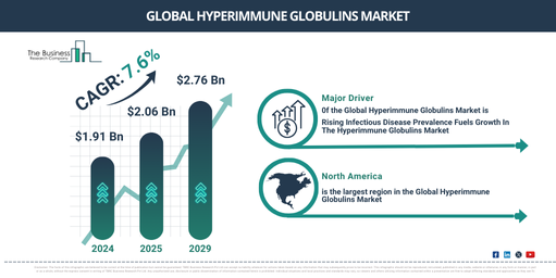 Key Trends and Insights into the Hyperimmune Globulins Market: Growth Rate and Opportunities to 2034