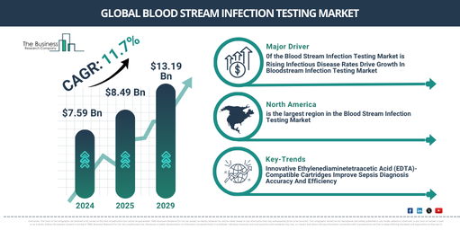 Blood Stream Infection Testing Market Forecast and Analysis: Key Insights into Growth, Trends, and Emerging Opportunities