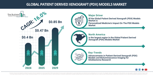 In-Depth Insights into the Patient Derived Xenograft (PDX) Models Market: Growth, Trends, and Opportunities for 2025-2034