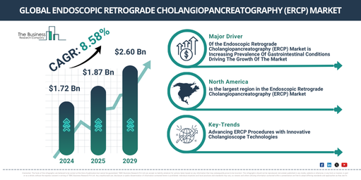 Key Trends and Insights into the Endoscopic Retrograde Cholangiopancreatography (ERCP) Market: Growth Rate and Opportunities to 2034