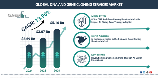Future Outlook of the DNA And Gene Cloning Services Market: Growth, Trends, and Emerging Opportunities Explored
