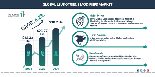 Leukotriene Modifiers Market 2025-2034: Key Highlights, Growth Dynamics, and Emerging Trends