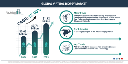 Emerging Growth Drivers in the Virtual Biopsy Market Landscape: Rising Prevalence Of Oncological Disorders Fueling The Growth Of The Market Due To Increasing Cancer Cases And Non-Invasive Diagnosis Methods