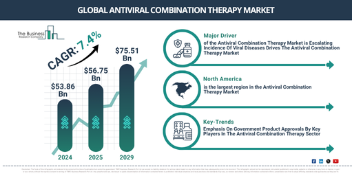 Comprehensive Forecast: Antiviral Combination Therapy Market Share, Growth, and Opportunities Through 2029
