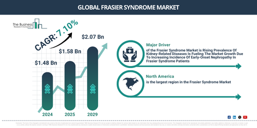 What Are The Strategic Insights Behind The Frasier Syndrome Market Expansion To $2.07 Billion?