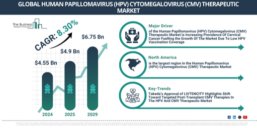 Global Human Papillomavirus (HPV) Cytomegalovirus (CMV) Therapeutic Market Insights 2029: Drivers, Challenges, and Revenue Forecast