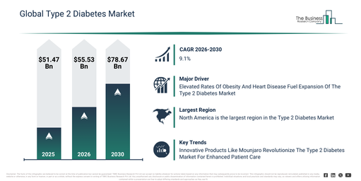 Global Type 2 Diabetes Market Global Report 2026 Market