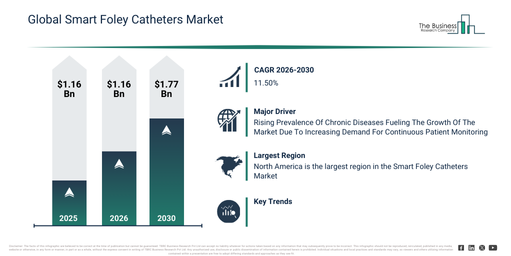 Smart Foley Catheters Market Analysis: Understanding The Drivers Behind 11.5% CAGR Through 2030 Growth